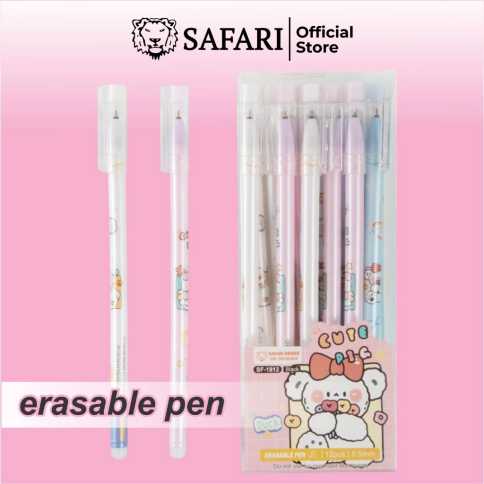 SAFARI SF-1912 ERASABLE PEN CUTE PIG Bolpoin Hapus