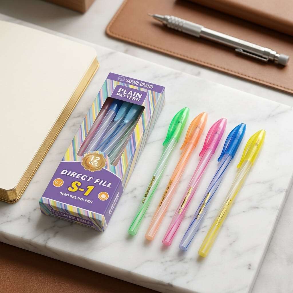 SAFARI Bolpoin Semi Gel Ulir