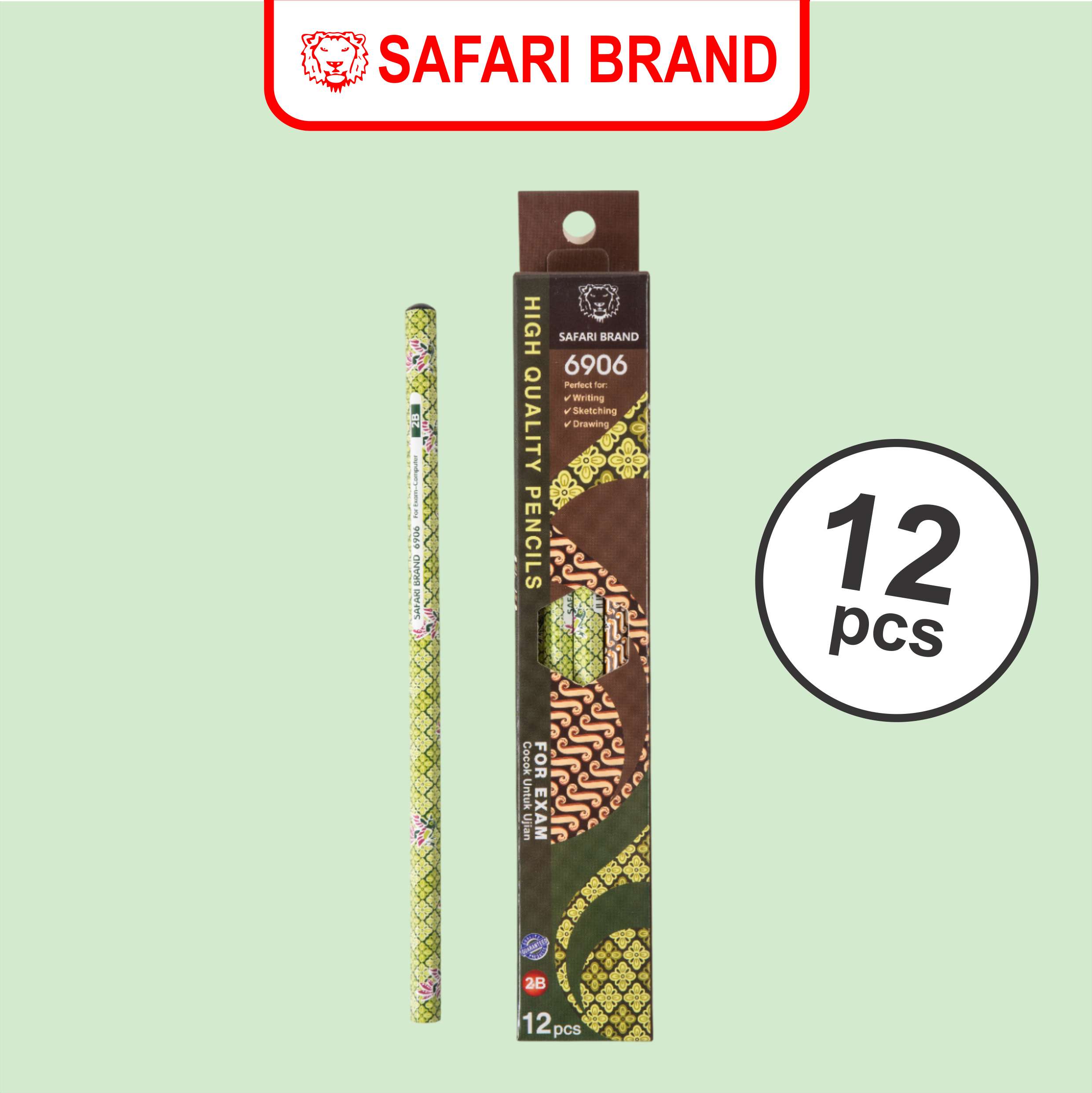 SAFARI SF-6906 PENSIL 2B