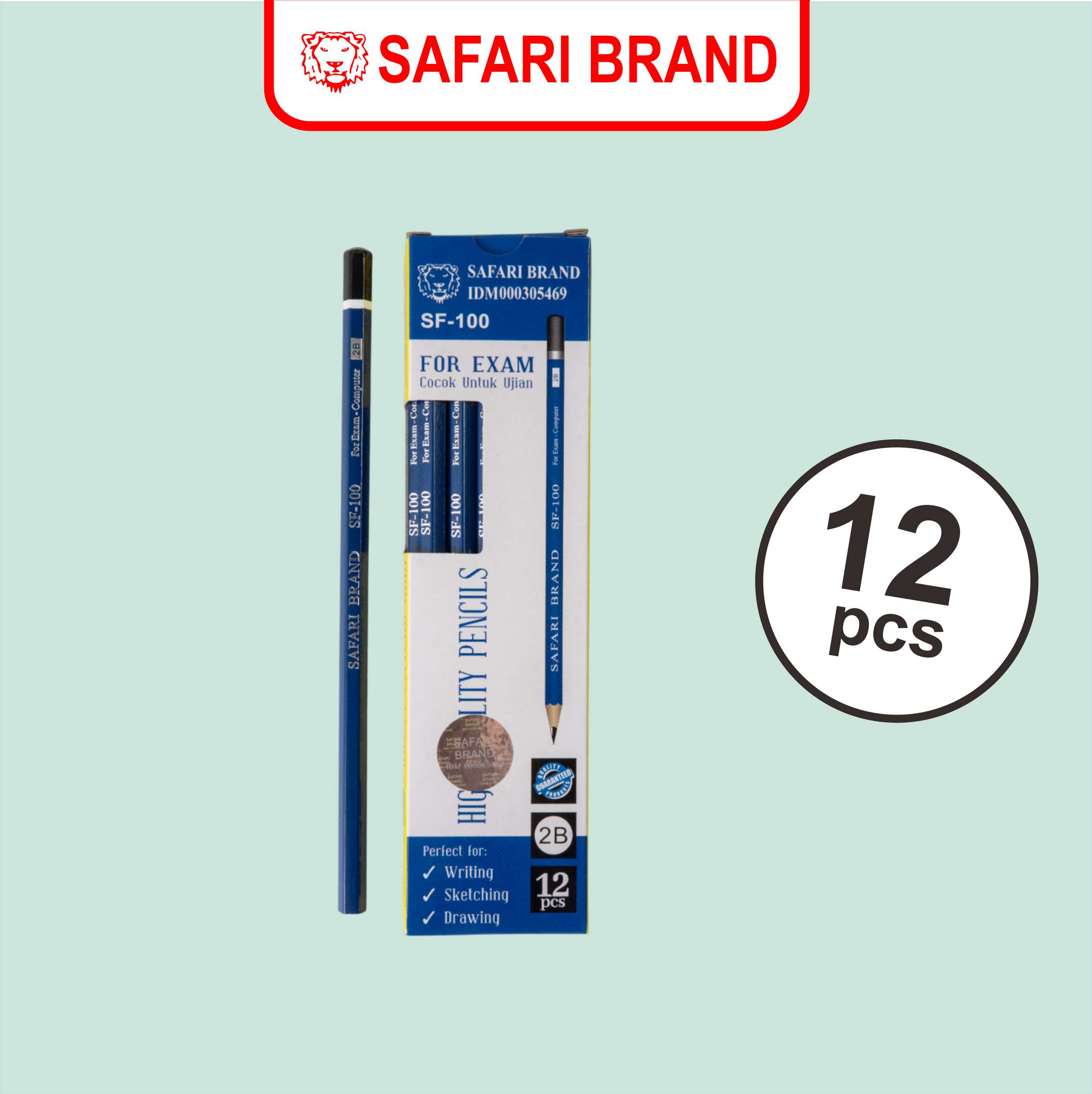 SAFARI SF-100 PENSIL 2B